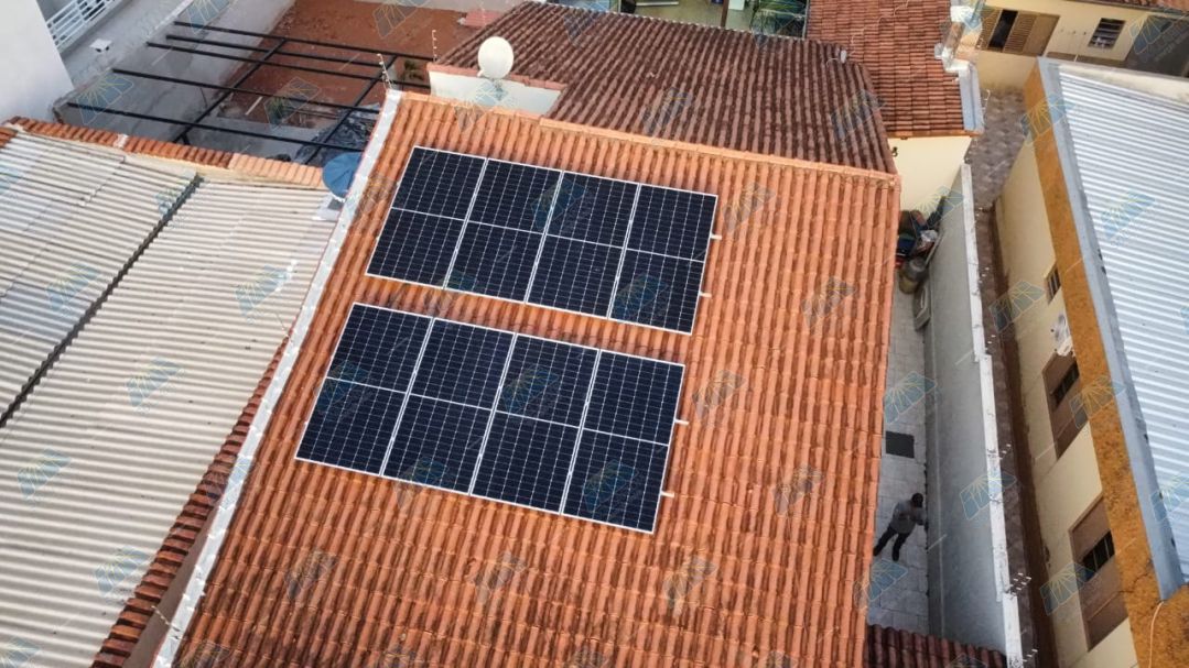 Instalação painel solar