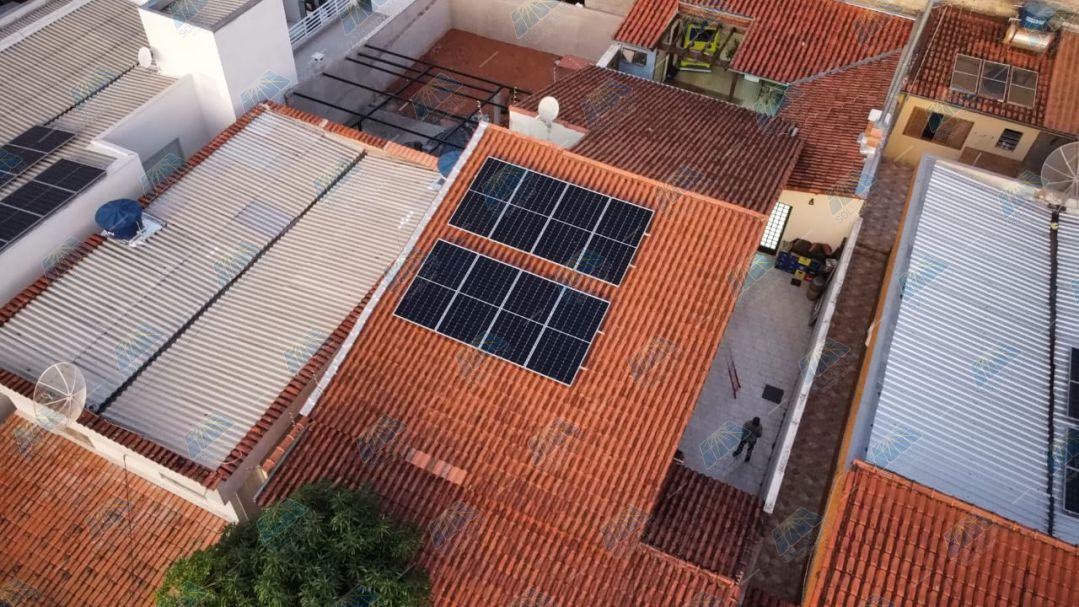 Instalação painel solar