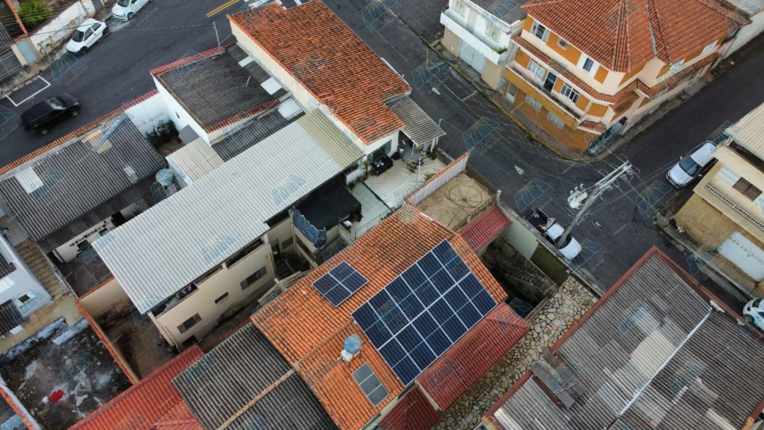 Instalação painel solar