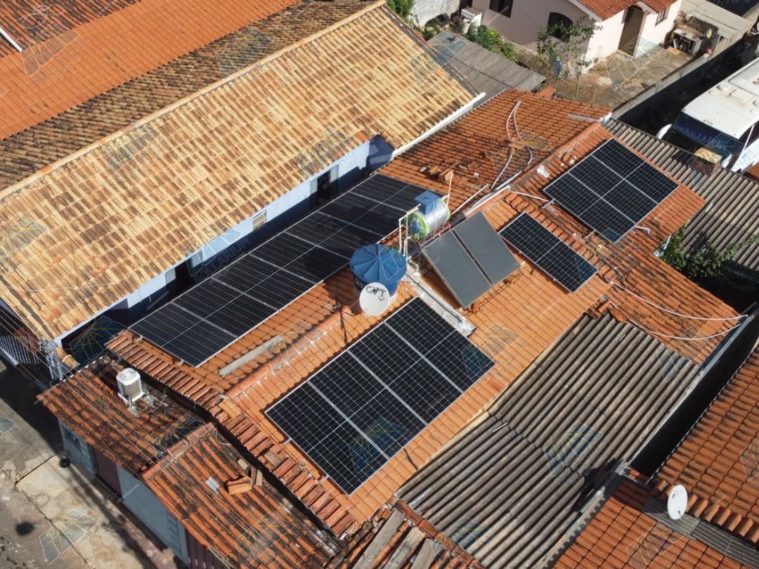 Instalação energia solar