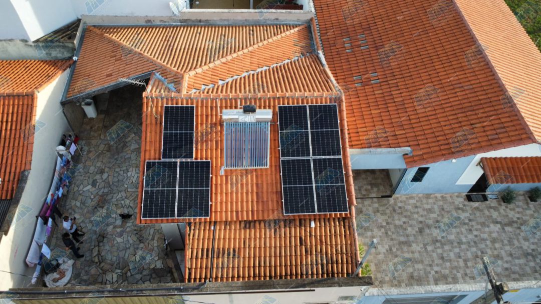 Instalação painel solar