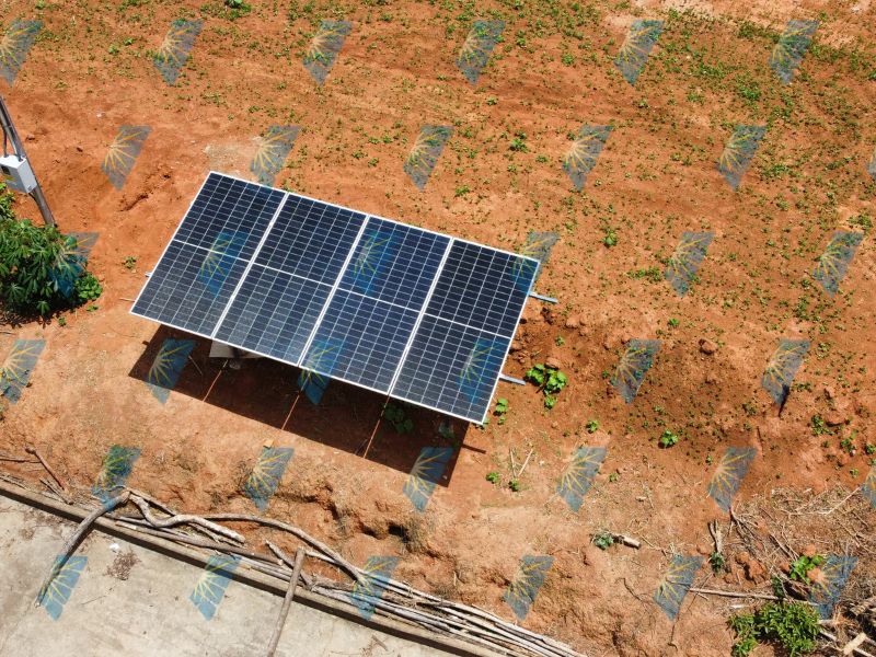 Instalação painel solar