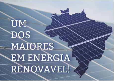 Brasil um dos maiores em energia renovável do mundo